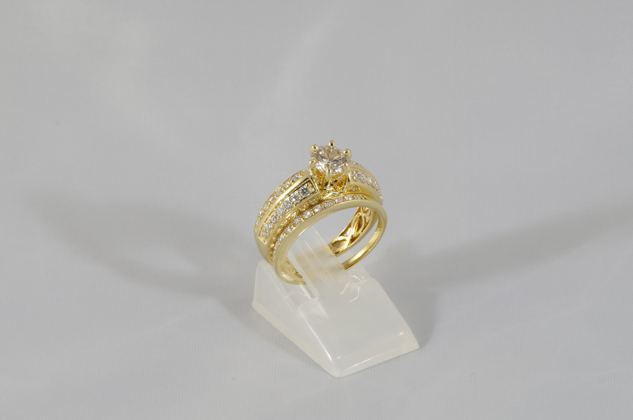 Diamond Wedding Set